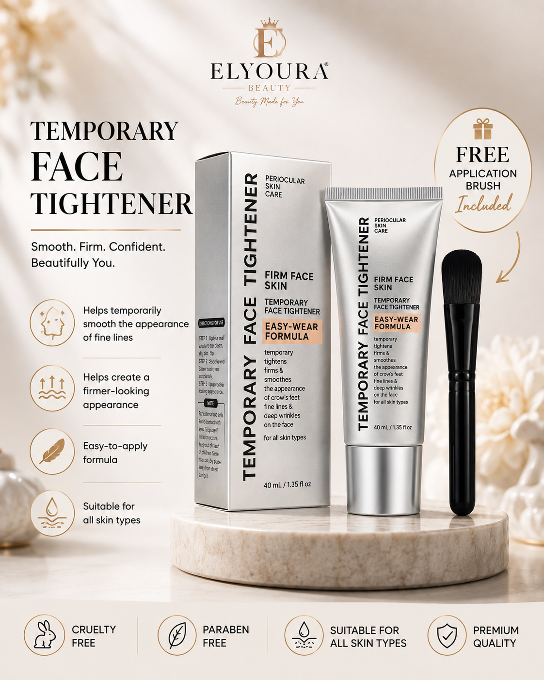 Temporary Face Tightener